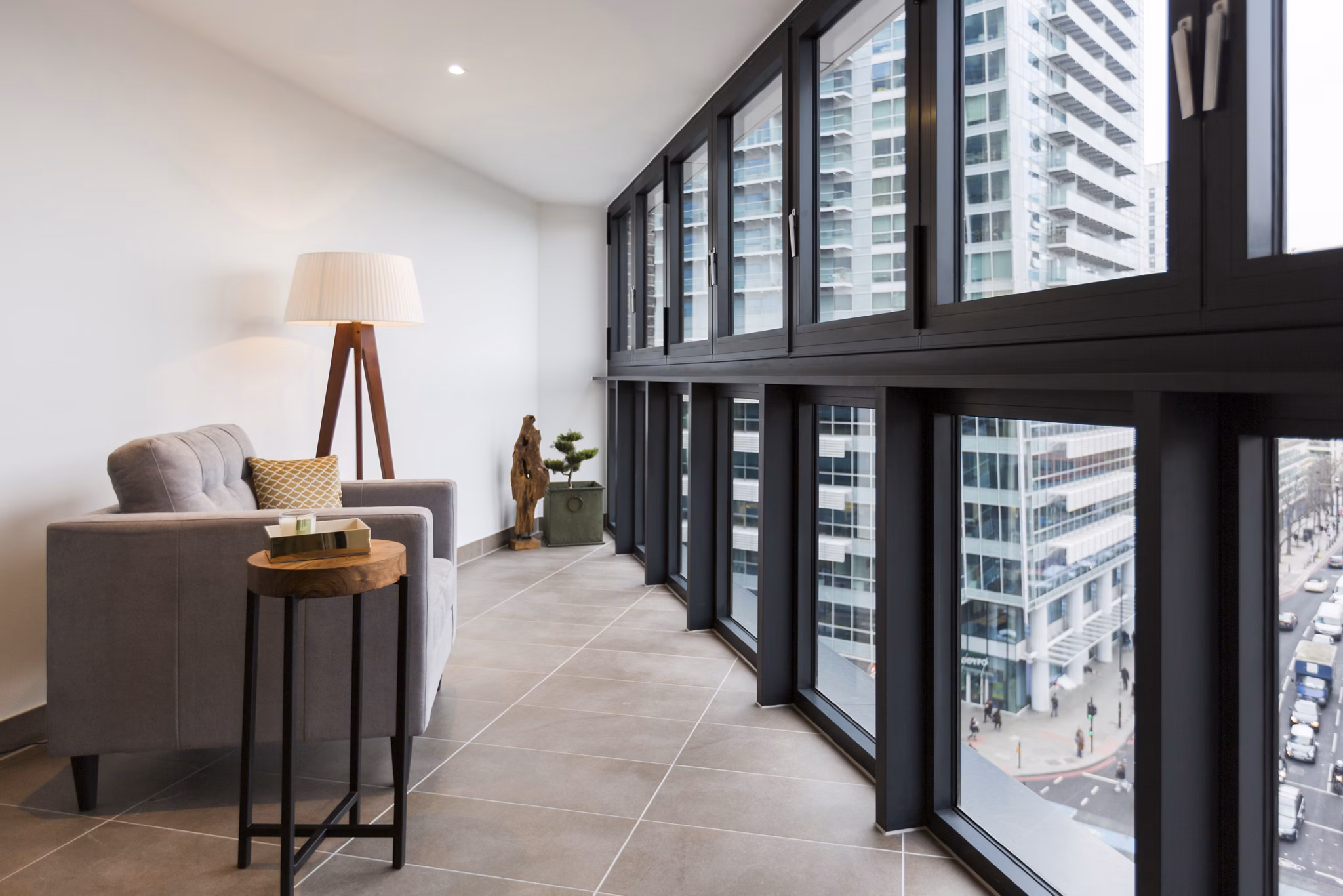 Living Room at Aldgate Place