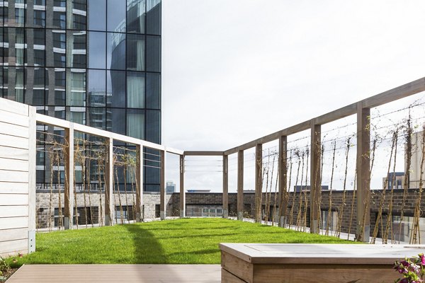 Patio at Aldgate Place