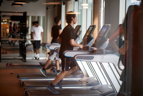 fitness center at Chapter Lewisham