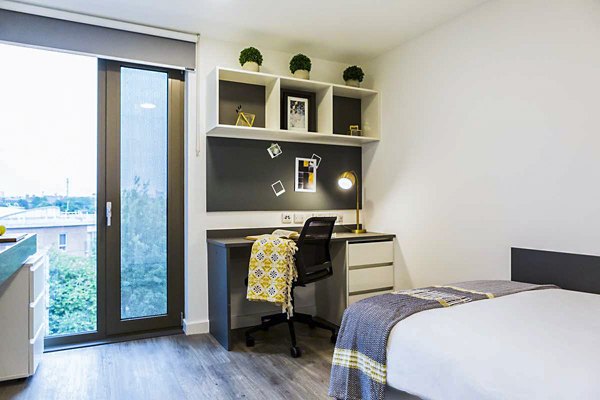 bedroom at Chapter White City      