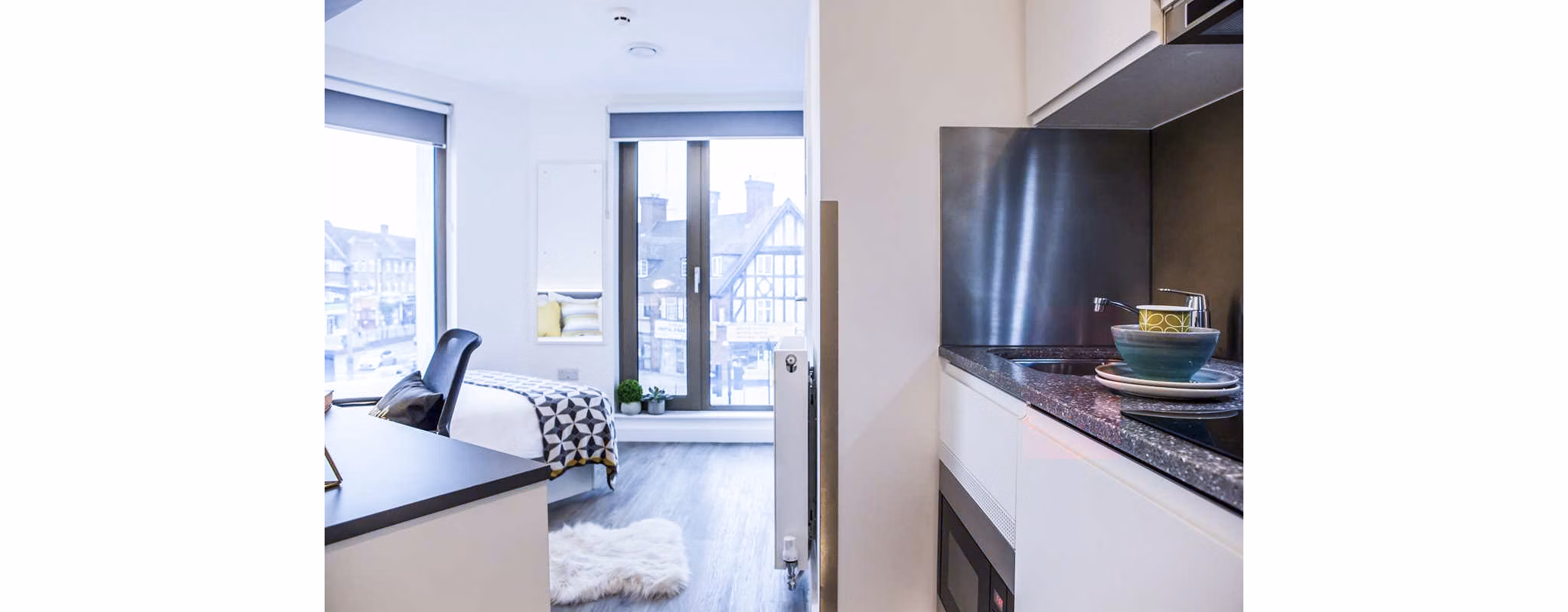 bedroom at Chapter White City  