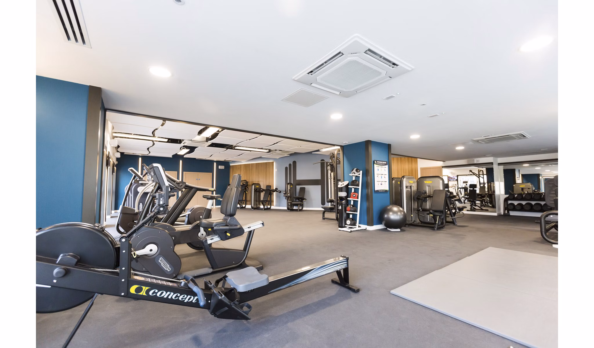 fitness center at Fulham Riverside