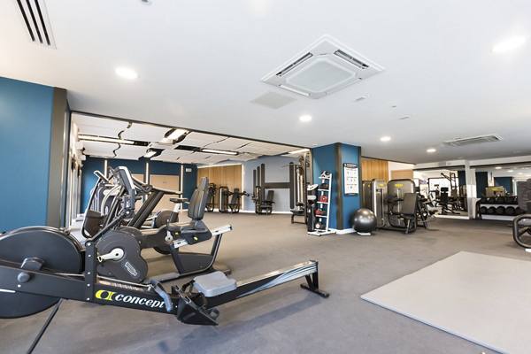 fitness center at Fulham Riverside