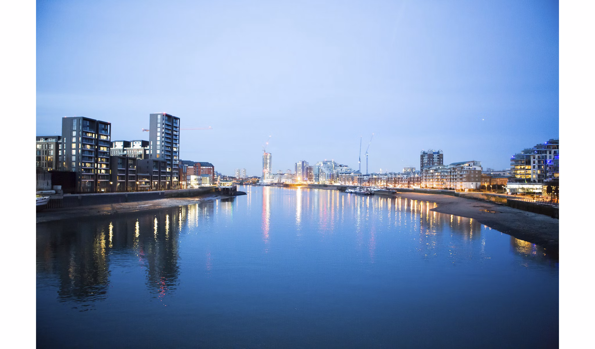 view at Fulham Riverside