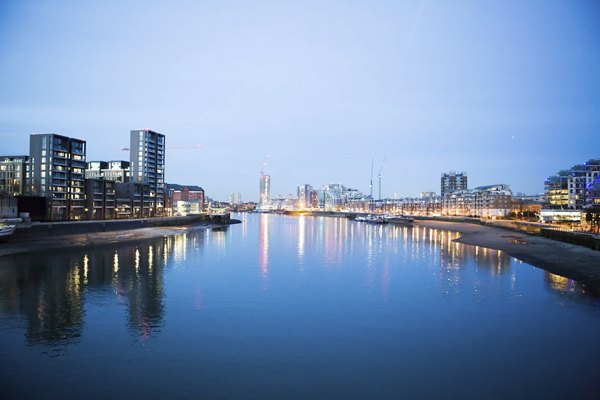 view at Fulham Riverside