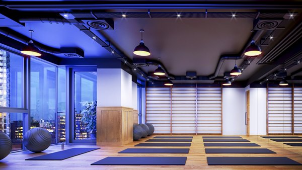 yoga studio at Sailmakers (Ostro Tower)                                           
