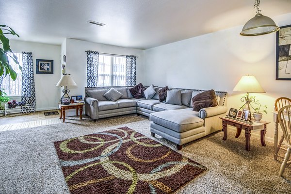 living room at Allison Pointe Apartments