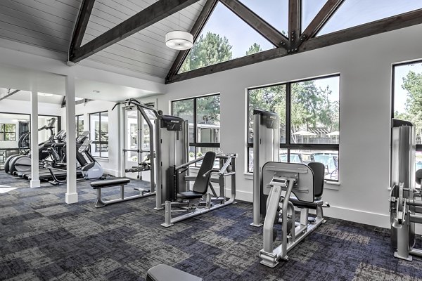 fitness center at Reedhouse Apartments