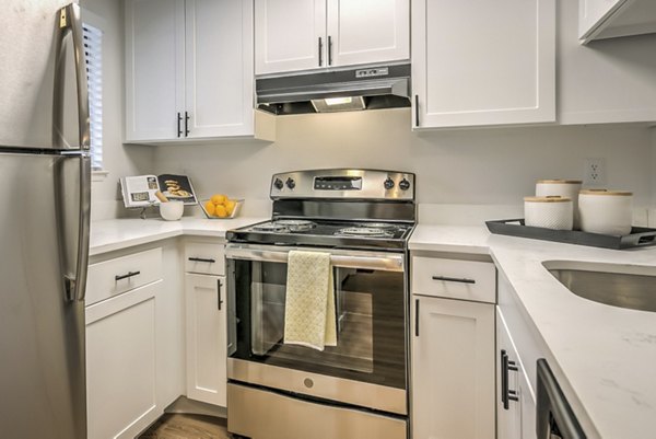 kitchen at Reedhouse Apartments