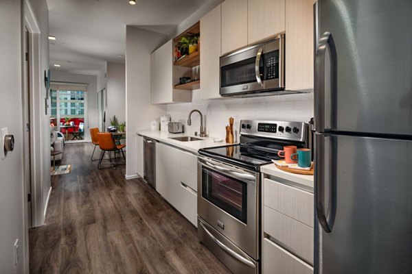 kitchen at Burano Apartments