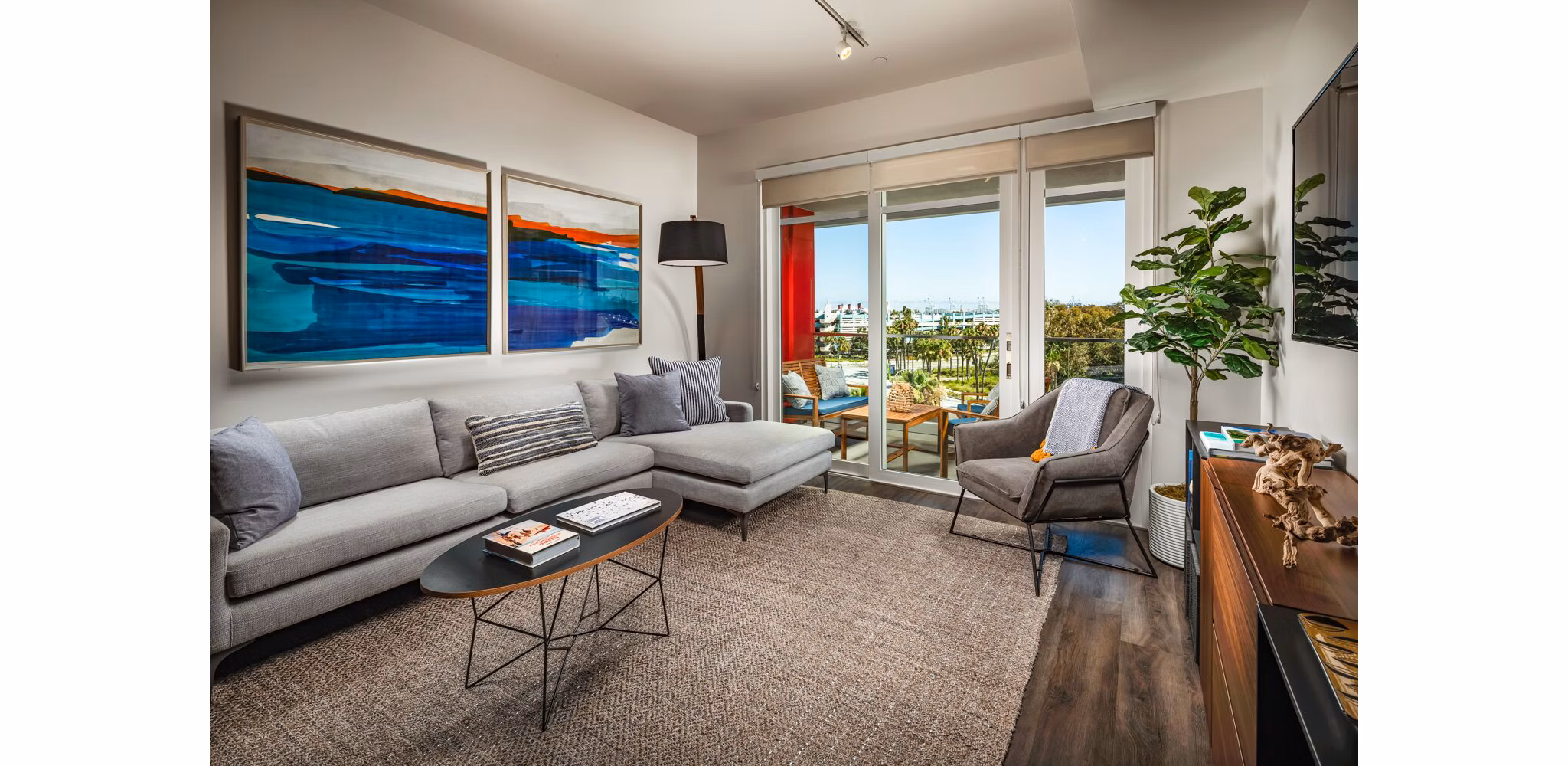 living room at Burano Apartments