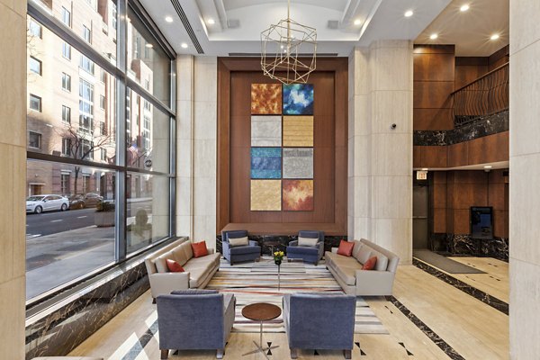 clubhouse at Two Lincoln Square Apartments