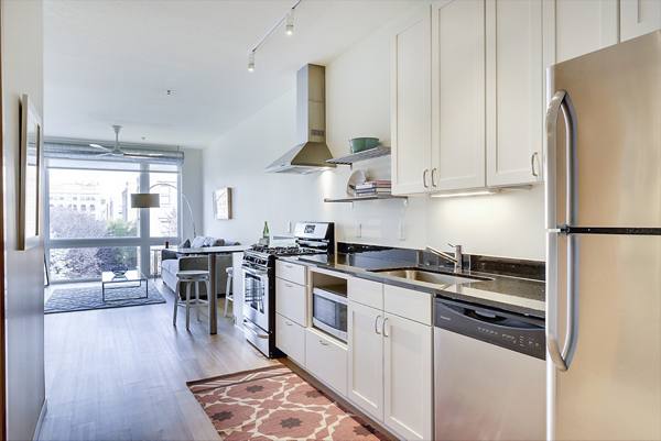 Soltva Apartments Floorplan J: living in the heart of the downtown north loop - the best of green living and modern design - 1bedroom 1bathroom
