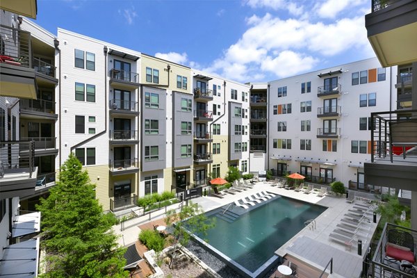 pool at The Arnold Apartments