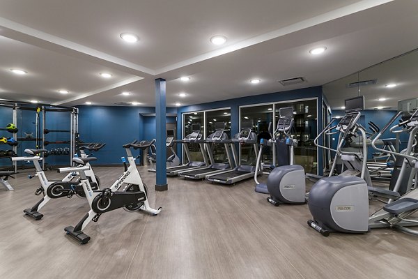 fitness center at Venue on 16th Apartments                                             