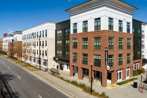 exterior at The Oliver Apartments