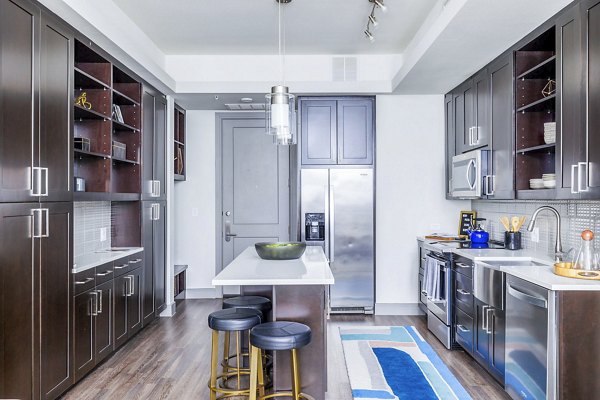 kitchen at Flatiron Domain Apartments