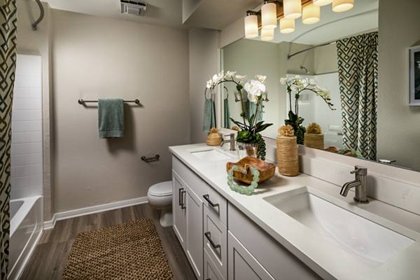 bathroom at Seacrest Apartment Homes