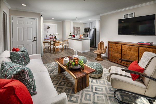 living room at Seacrest Apartment Homes