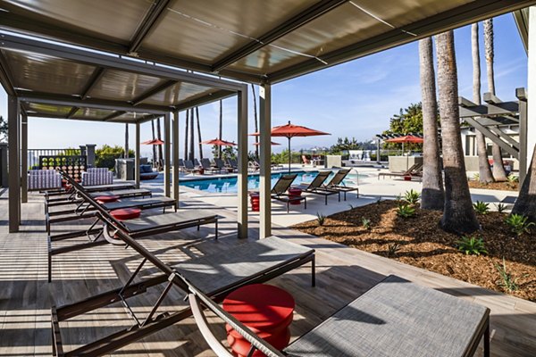 Private patio with ocean views at Seacrest Apartment Homes