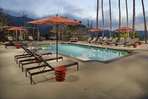 Resort-style swimming pool at Seacrest Apartment Homes offering luxurious amenities for relaxation and leisure