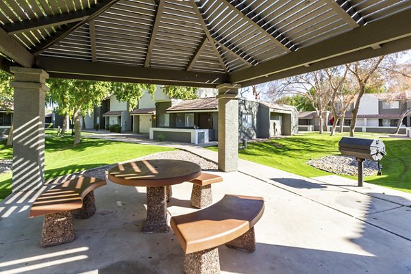 grill area at Avana Chandler Apartments