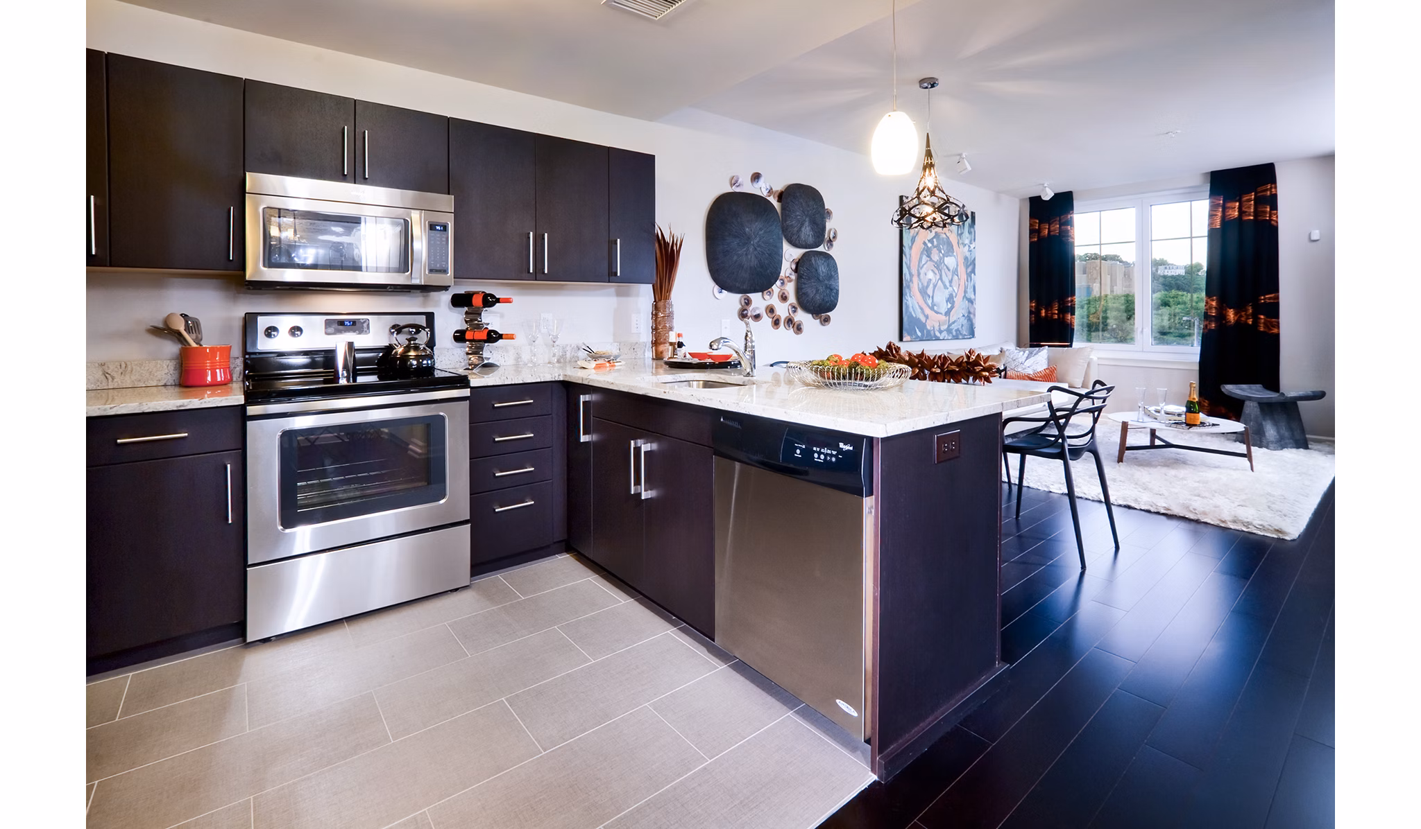 kitchen at Estuary Phase II Apartments
                          