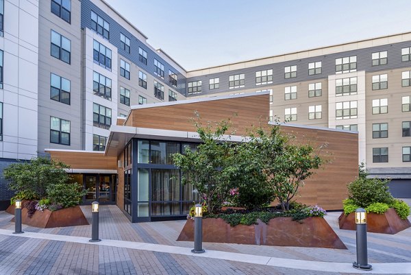West of Chestnut: Contemporary luxury apartments in Quincy, featuring sleek architectural design