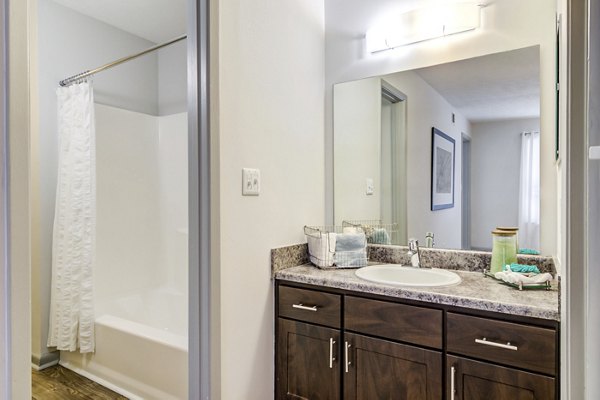 bathroom at Avana Woods Apartments