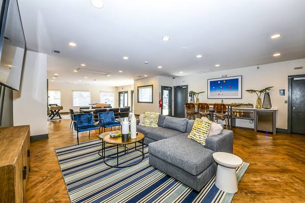 clubhouse/lobby at Avana Woods Apartments