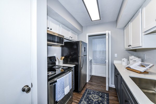 kitchen at Avana Woods Apartments