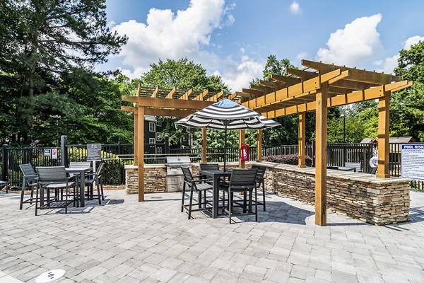 grill area at Avana Woods Apartments