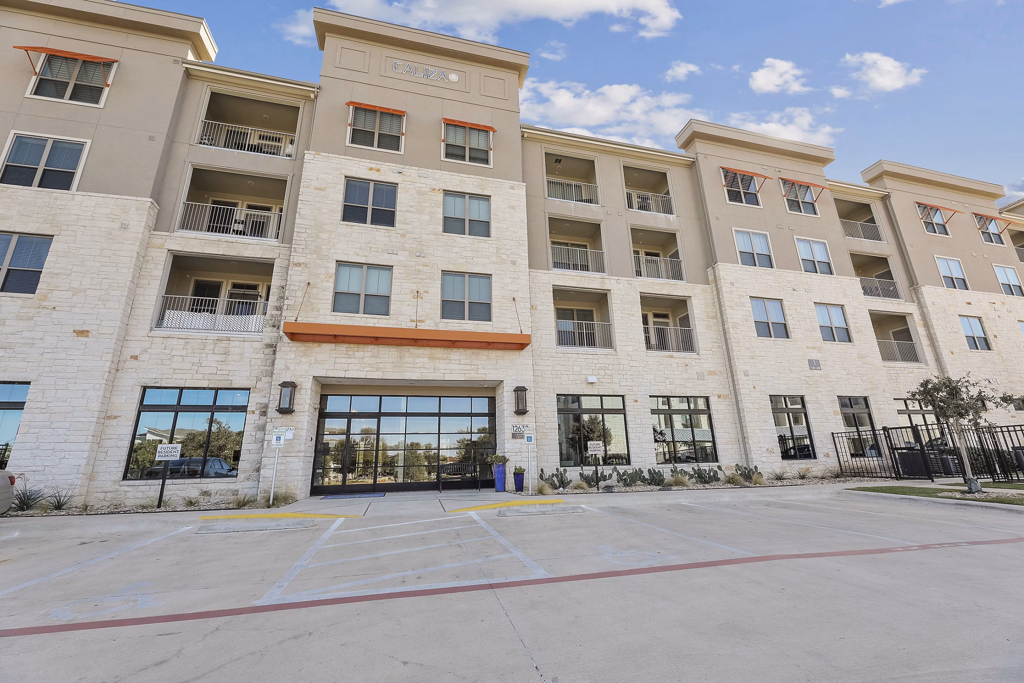 building at Caliza Apartments