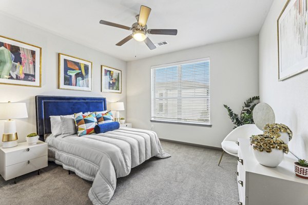 Bedroom at Caliza Apartments