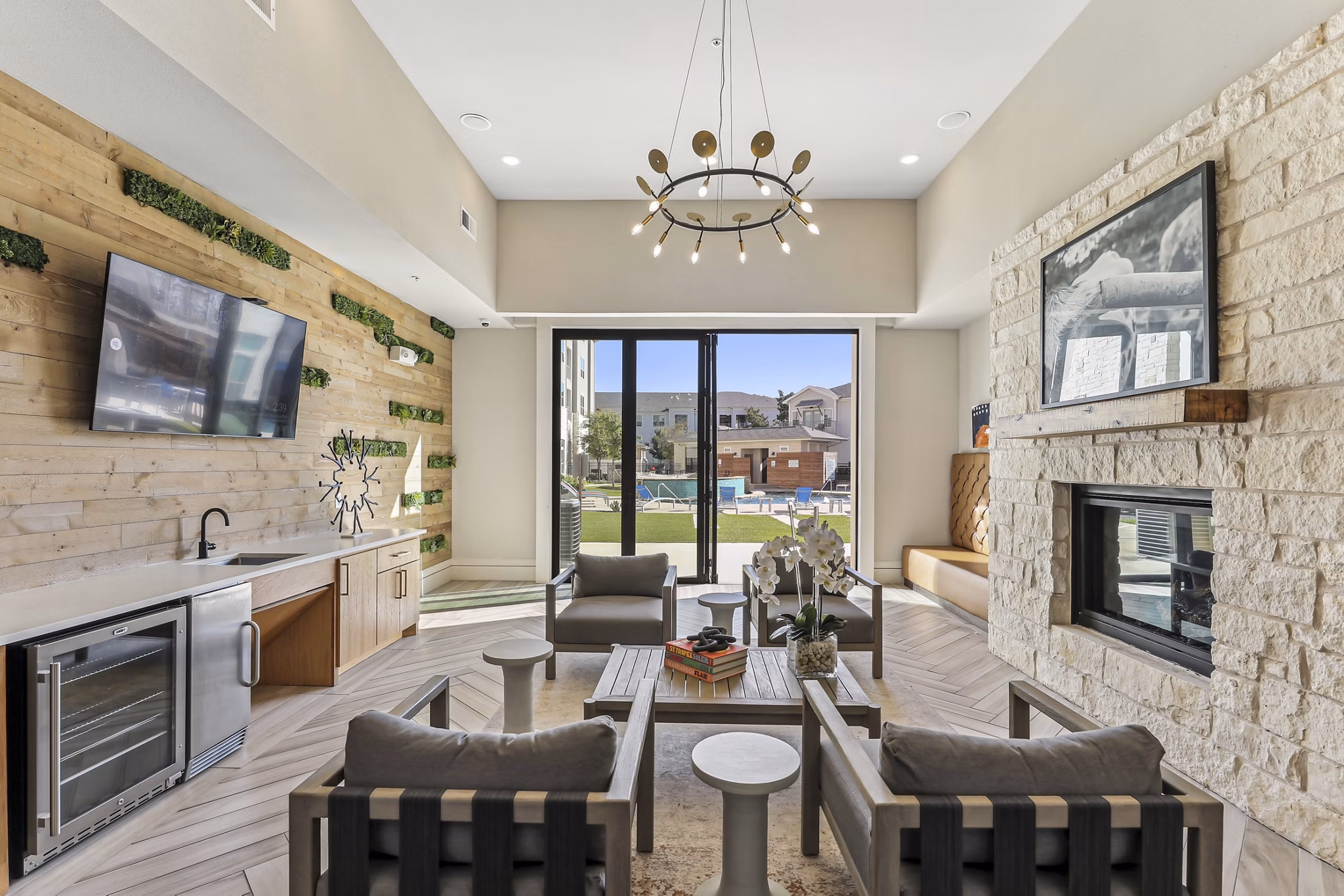clubhouse at Caliza Apartments