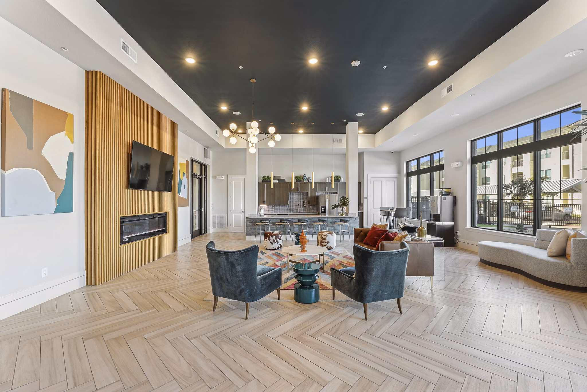 clubhouse at Caliza Apartments