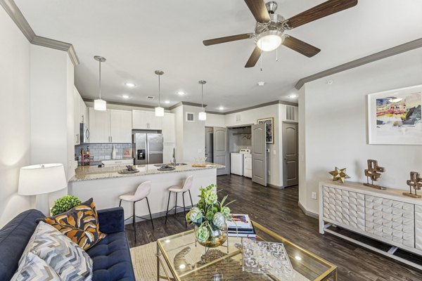 Living Room at Caliza Apartments