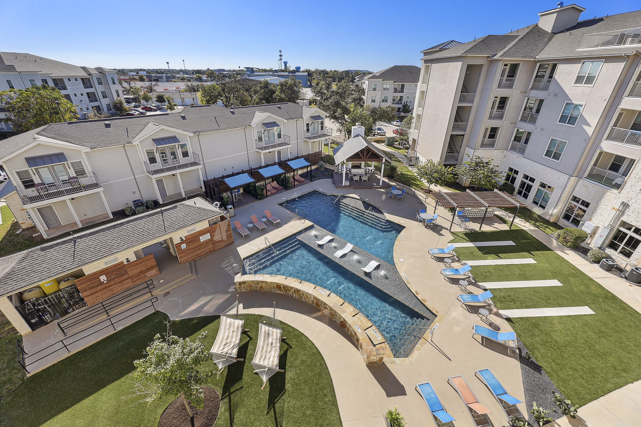 view at Caliza Apartments