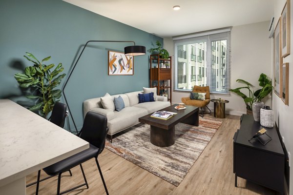 living room at Trademark Apartments
