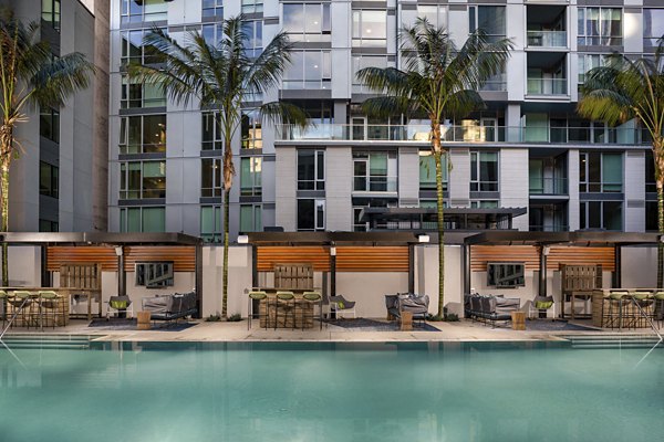 pool at Trademark Apartments