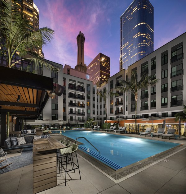 pool at Trademark Apartments