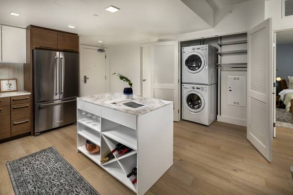 laundry room at Park Fifth Tower Apartments