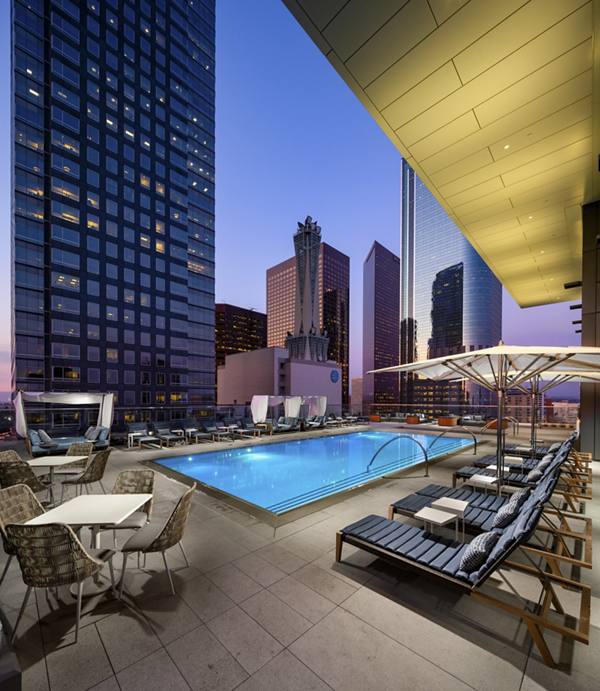 pool at Park Fifth Tower Apartments