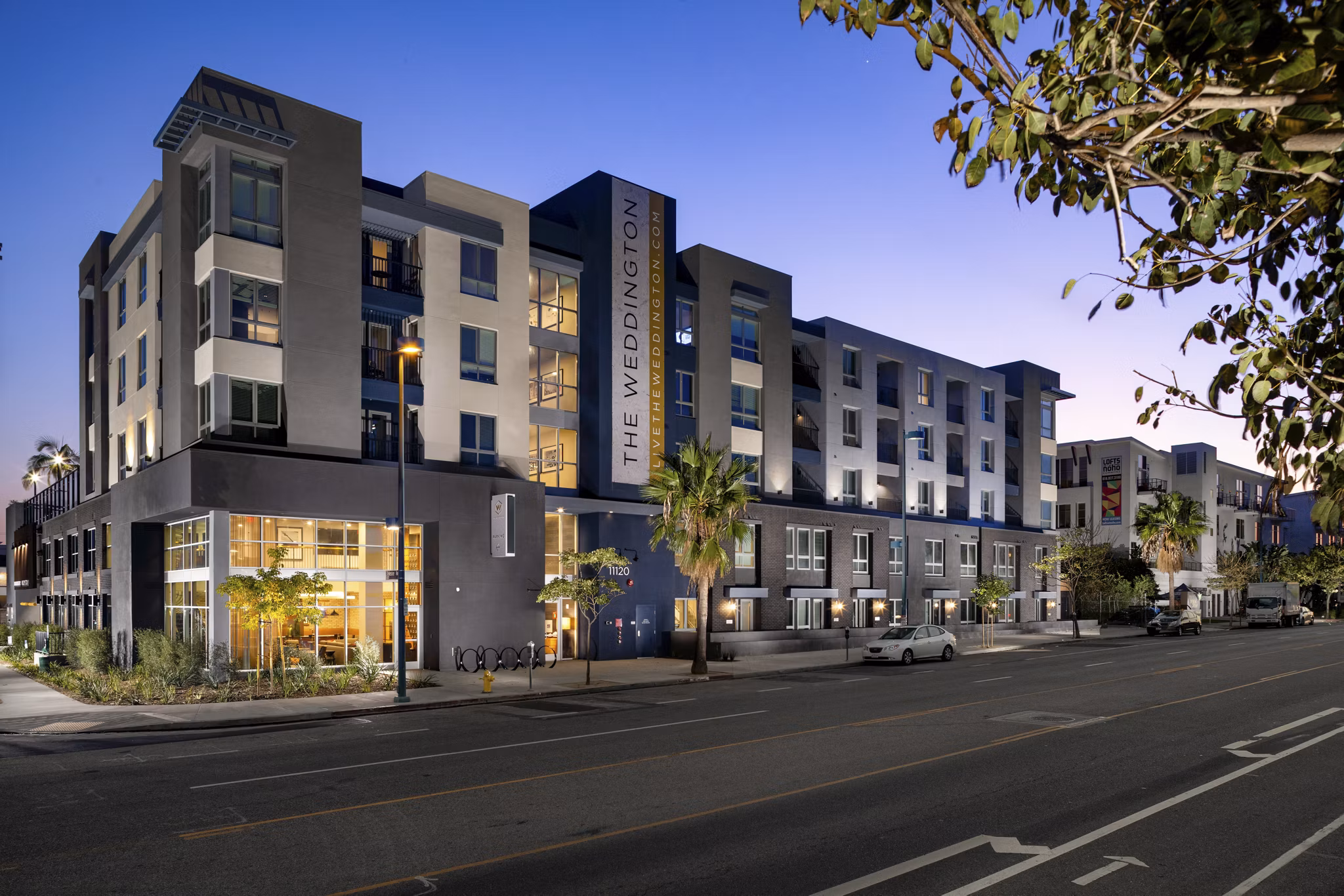 exterior at The Weddington Apartments