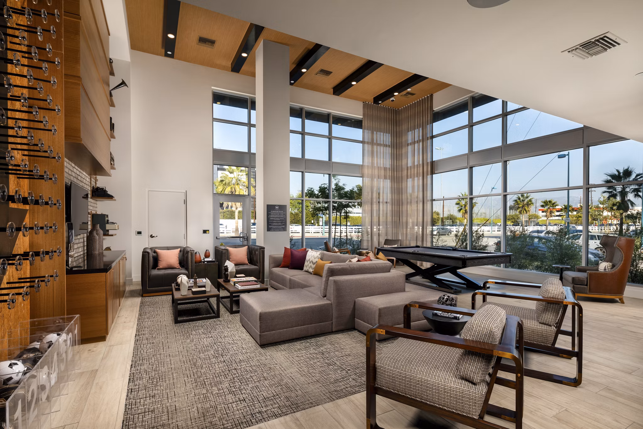 clubhouse at DASH Downers Grove Apartments