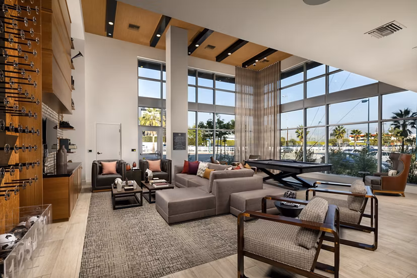 clubhouse at DASH Downers Grove Apartments