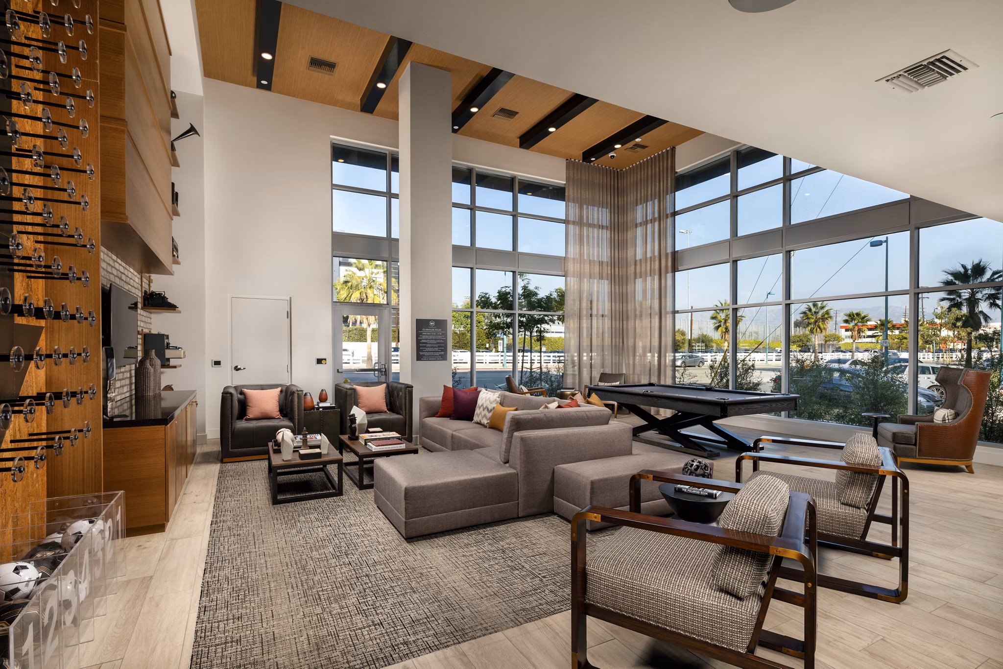 clubhouse at DASH Downers Grove Apartments