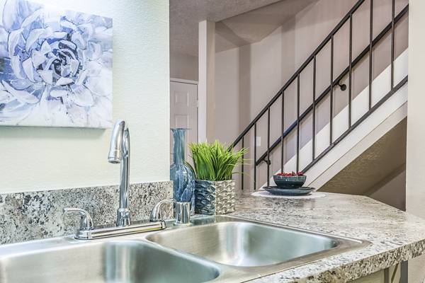 kitchen at Spring Park Apartments