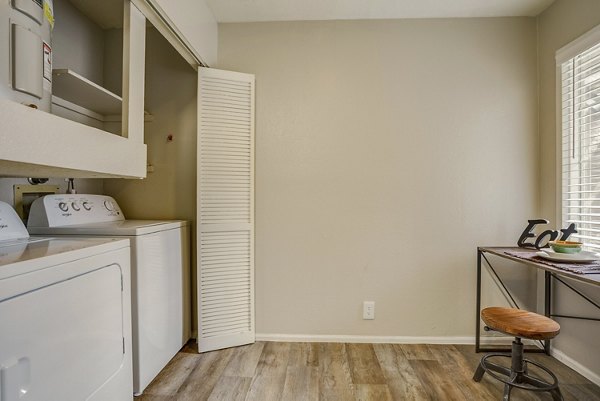 laundry facility at Spring Park Apartments 