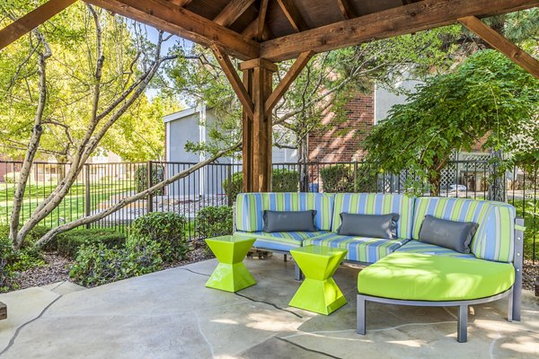 pool patio at Spring Park Apartments